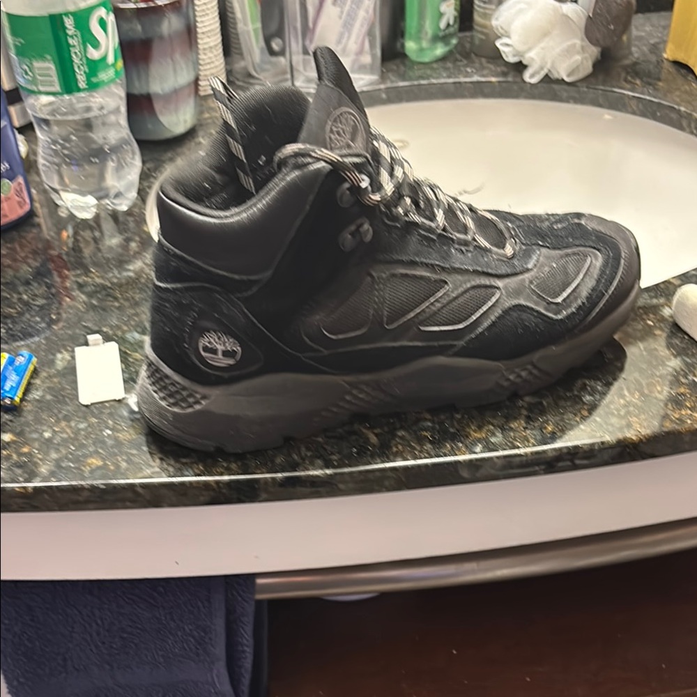 Timberland Black High-Top Boots